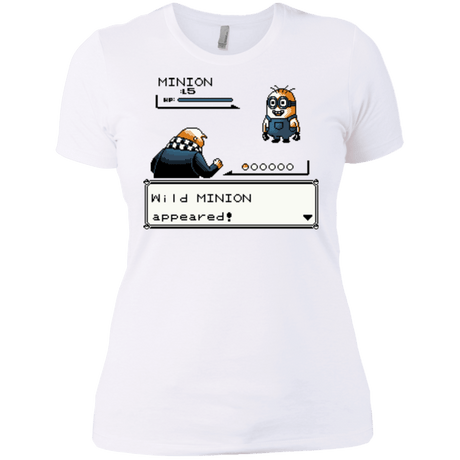 T-Shirts White / X-Small Pocket minions Women's Premium T-Shirt