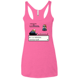 T-Shirts Vintage Pink / X-Small Pocket minions Women's Triblend Racerback Tank