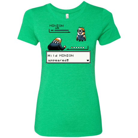 T-Shirts Envy / S Pocket minions Women's Triblend T-Shirt