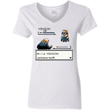 T-Shirts White / S Pocket minions Women's V-Neck T-Shirt