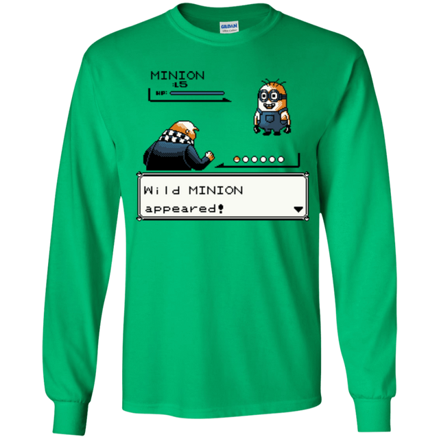 T-Shirts Irish Green / YS Pocket minions Youth Long Sleeve T-Shirt
