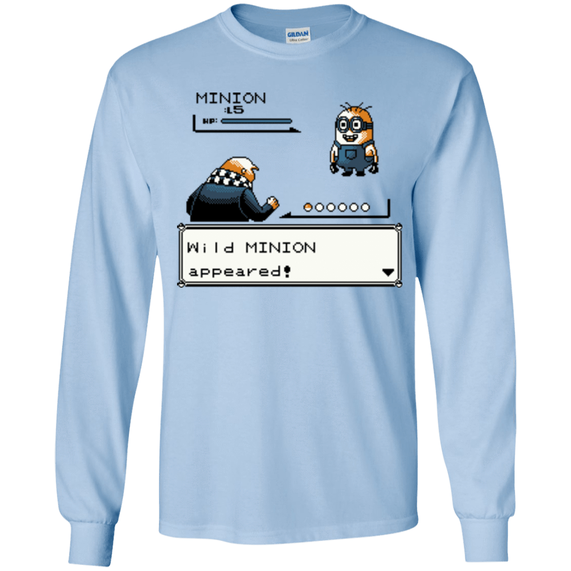 T-Shirts Light Blue / YS Pocket minions Youth Long Sleeve T-Shirt