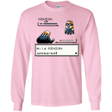 T-Shirts Light Pink / YS Pocket minions Youth Long Sleeve T-Shirt