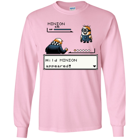 T-Shirts Light Pink / YS Pocket minions Youth Long Sleeve T-Shirt