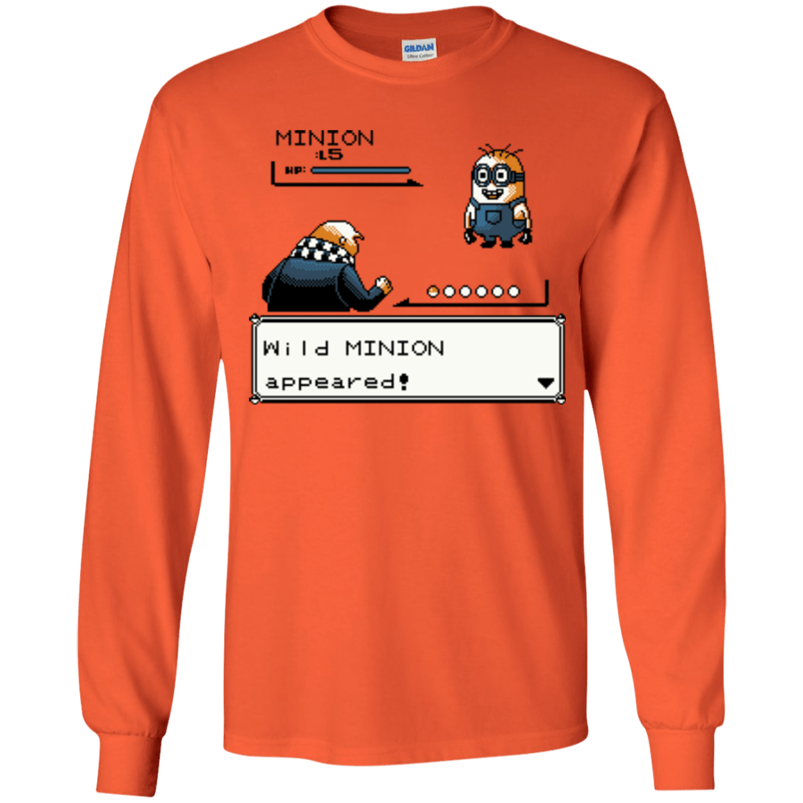 T-Shirts Orange / YS Pocket minions Youth Long Sleeve T-Shirt