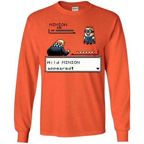 T-Shirts Orange / YS Pocket minions Youth Long Sleeve T-Shirt