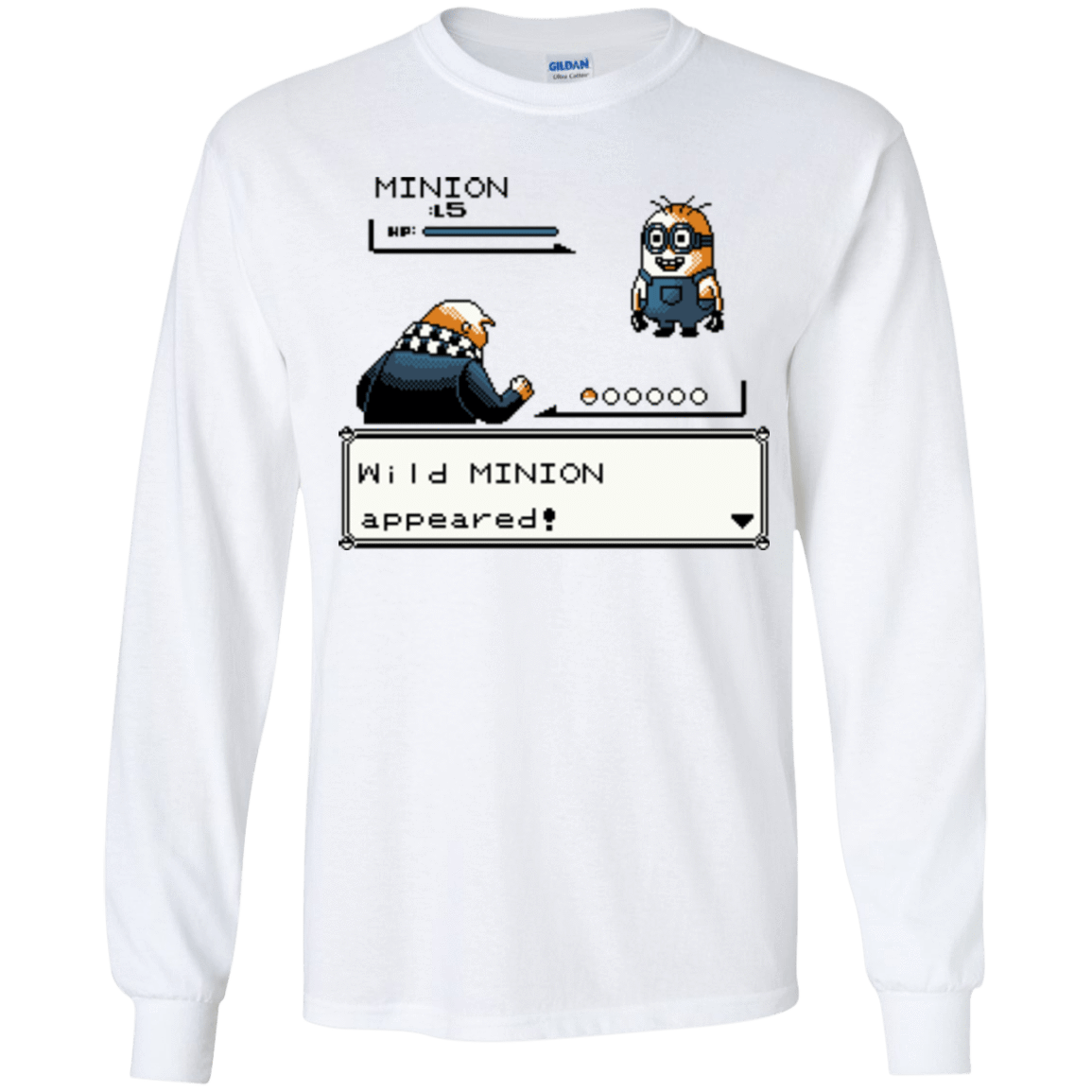 T-Shirts White / YS Pocket minions Youth Long Sleeve T-Shirt