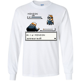 T-Shirts White / YS Pocket minions Youth Long Sleeve T-Shirt