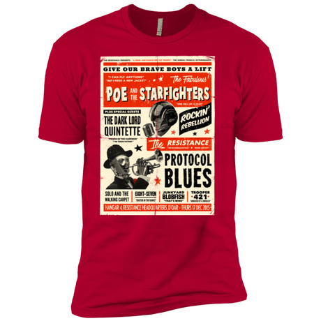 T-Shirts Red / YXS Poe and The Starfighters Boys Premium T-Shirt