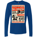 T-Shirts Royal / Small Poe and The Starfighters Men's Premium Long Sleeve
