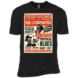 T-Shirts Black / X-Small Poe and The Starfighters Men's Premium T-Shirt