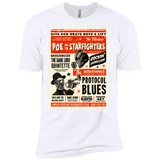T-Shirts White / X-Small Poe and The Starfighters Men's Premium T-Shirt