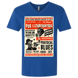 T-Shirts Royal / X-Small Poe and The Starfighters Men's Premium V-Neck