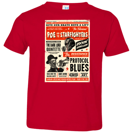 T-Shirts Red / 2T Poe and The Starfighters Toddler Premium T-Shirt