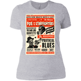 T-Shirts Heather Grey / X-Small Poe and The Starfighters Women's Premium T-Shirt