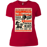T-Shirts Red / X-Small Poe and The Starfighters Women's Premium T-Shirt