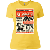 T-Shirts Vibrant Yellow / X-Small Poe and The Starfighters Women's Premium T-Shirt