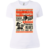 T-Shirts White / X-Small Poe and The Starfighters Women's Premium T-Shirt