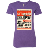 T-Shirts Purple Rush / Small Poe and The Starfighters Women's Triblend T-Shirt