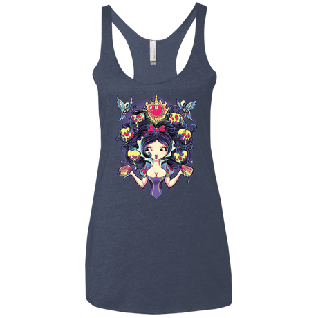 T-Shirts Vintage Navy / X-Small Poisoned Mind Women's Triblend Racerback Tank