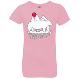 T-Shirts Light Pink / YXS Polar Bear Family Girls Premium T-Shirt
