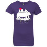 T-Shirts Purple Rush / YXS Polar Bear Family Girls Premium T-Shirt