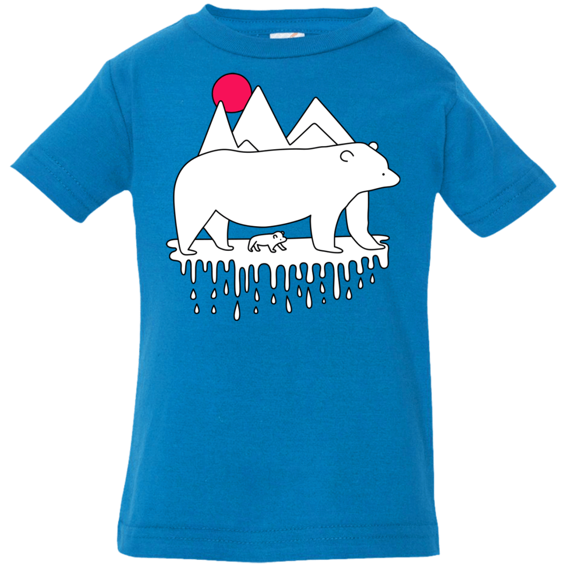 T-Shirts Cobalt / 6 Months Polar Bear Family Infant Premium T-Shirt