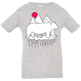 T-Shirts Heather Grey / 6 Months Polar Bear Family Infant Premium T-Shirt
