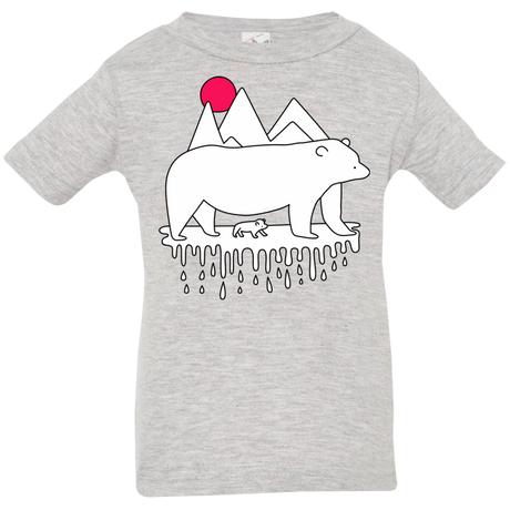 T-Shirts Heather Grey / 6 Months Polar Bear Family Infant Premium T-Shirt