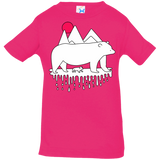 T-Shirts Hot Pink / 6 Months Polar Bear Family Infant Premium T-Shirt