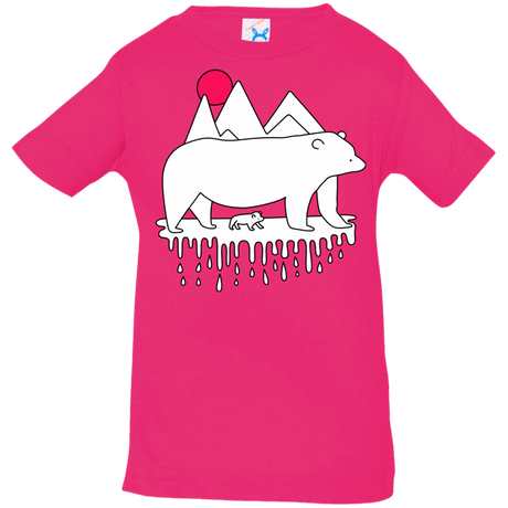 T-Shirts Hot Pink / 6 Months Polar Bear Family Infant Premium T-Shirt