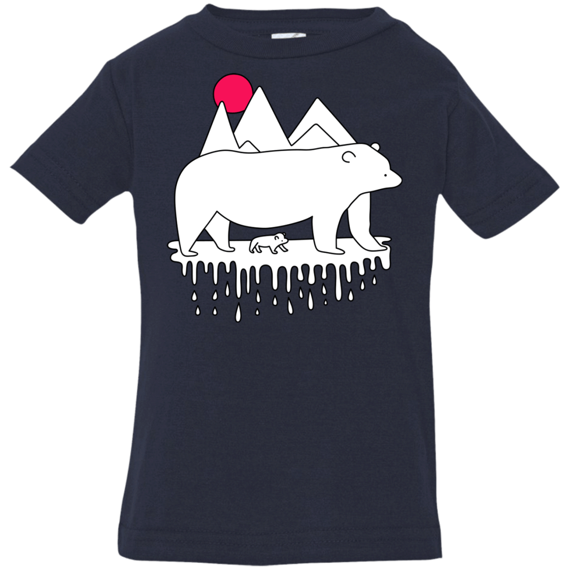 T-Shirts Navy / 6 Months Polar Bear Family Infant Premium T-Shirt