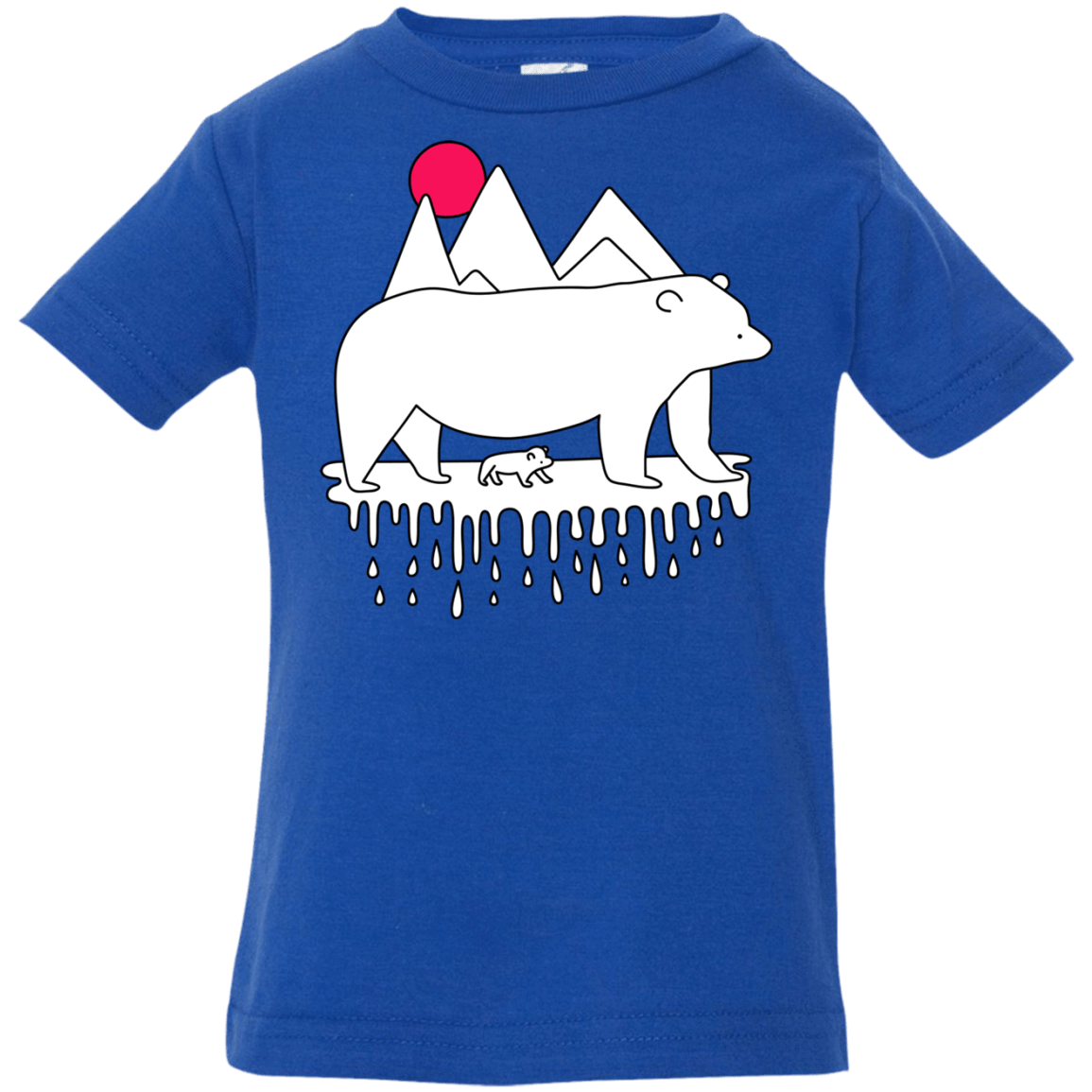 T-Shirts Royal / 6 Months Polar Bear Family Infant Premium T-Shirt