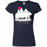 T-Shirts Navy / S Polar Bear Family Junior Slimmer-Fit T-Shirt