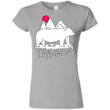 T-Shirts Sport Grey / S Polar Bear Family Junior Slimmer-Fit T-Shirt