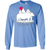 Polar Bear Family Men's Long Sleeve T-Shirt