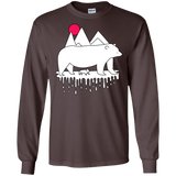 Polar Bear Family Men's Long Sleeve T-Shirt