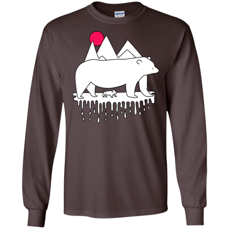 Polar Bear Family Men's Long Sleeve T-Shirt