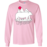 Polar Bear Family Men's Long Sleeve T-Shirt