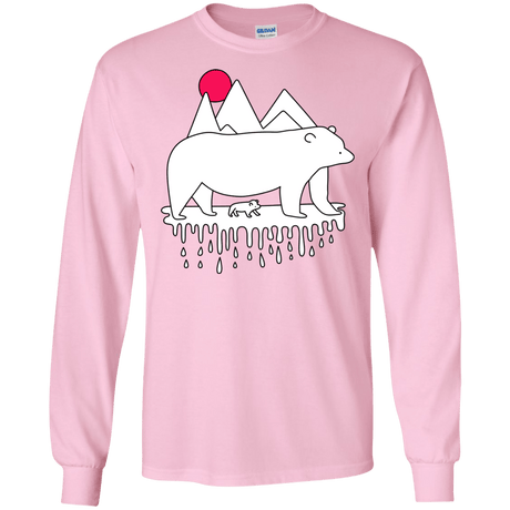 Polar Bear Family Men's Long Sleeve T-Shirt