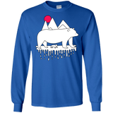 Polar Bear Family Men's Long Sleeve T-Shirt