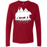 Polar Bear Family Men's Premium Long Sleeve