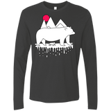 Polar Bear Family Men's Premium Long Sleeve