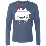 Polar Bear Family Men's Premium Long Sleeve