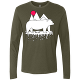 Polar Bear Family Men's Premium Long Sleeve