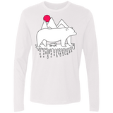 Polar Bear Family Men's Premium Long Sleeve