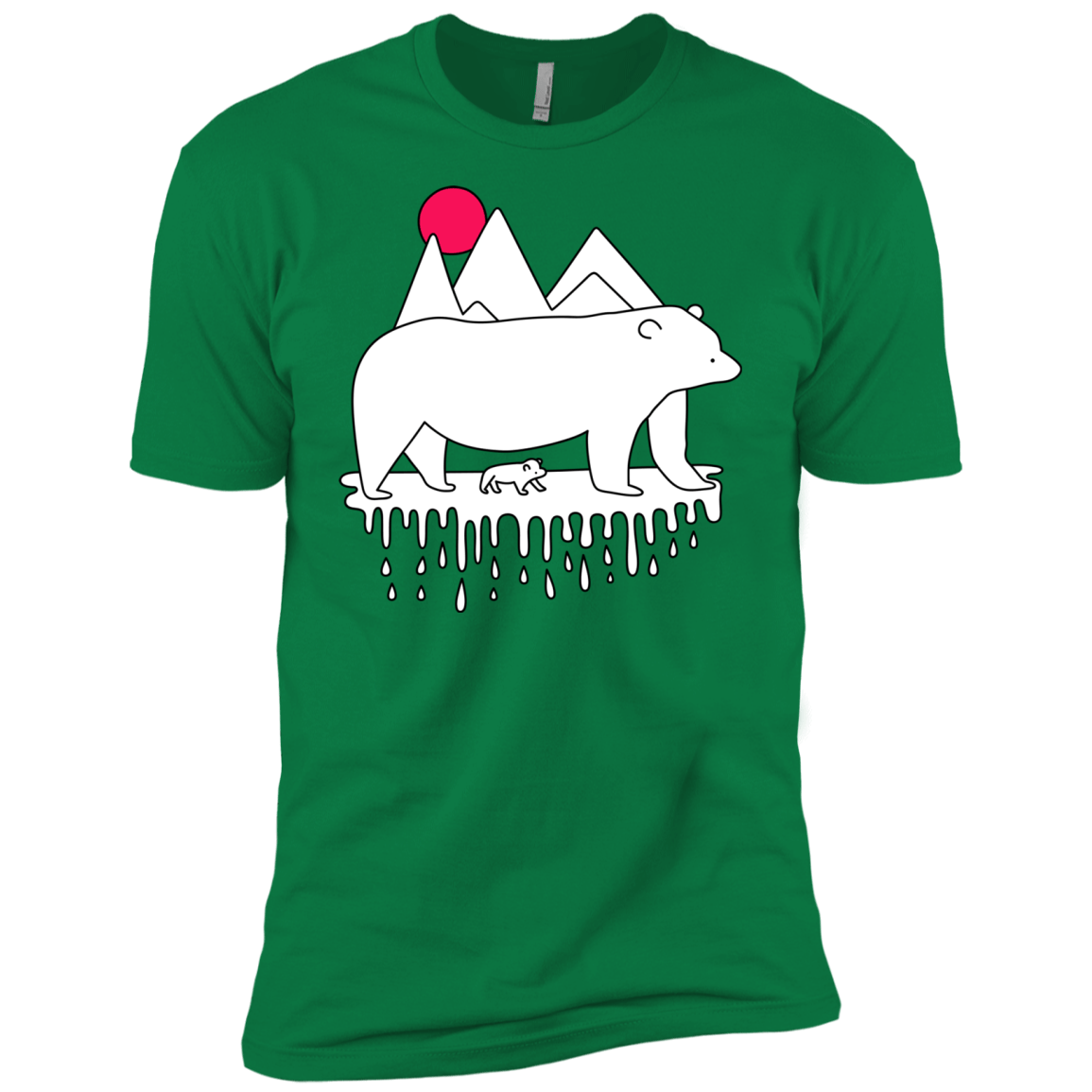 Polar Bear Family Men's Premium T-Shirt