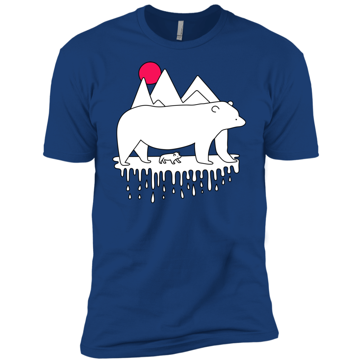 Polar Bear Family Men's Premium T-Shirt