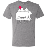 T-Shirts Premium Heather / S Polar Bear Family Men's Triblend T-Shirt