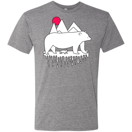 T-Shirts Premium Heather / S Polar Bear Family Men's Triblend T-Shirt
